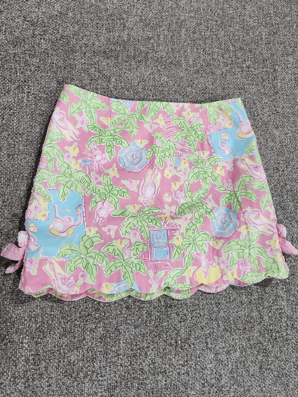 Lilly Pulitzer Girls "Lilly's B&B" Monkey Skort
